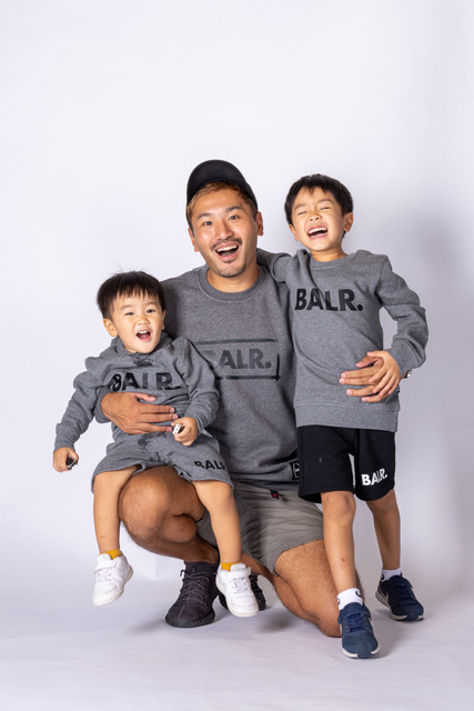 かずえんどさんと子ども2人