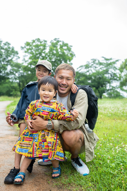 かずえんどさんと子ども