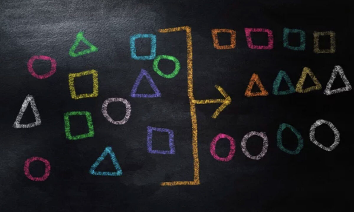 考えを整理する図