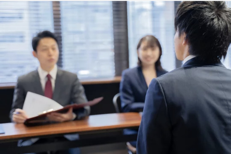 就活面接の風景