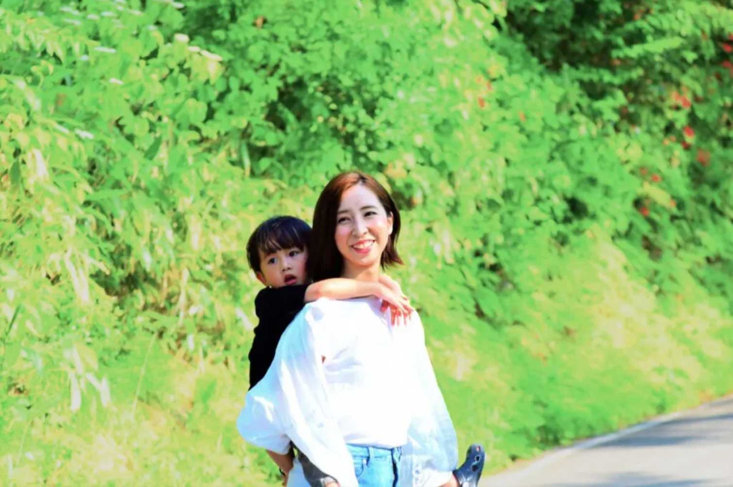 子供と江口綾さん