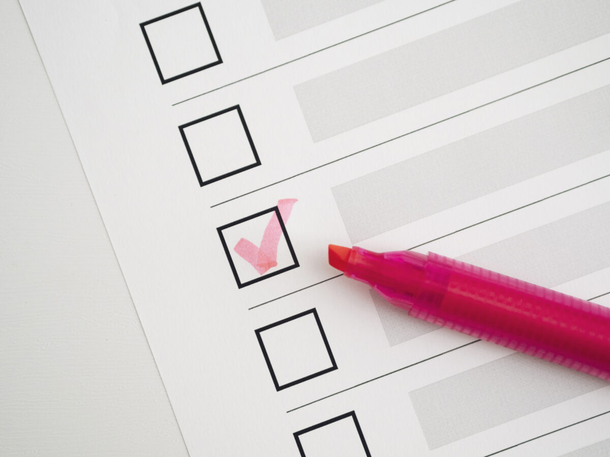 チェックリスト