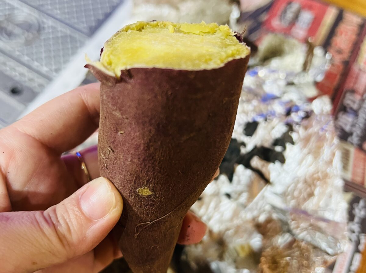 根羽村,やきいも