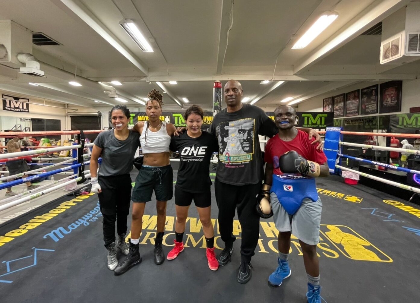 吉田実代選手アメリカでの練習